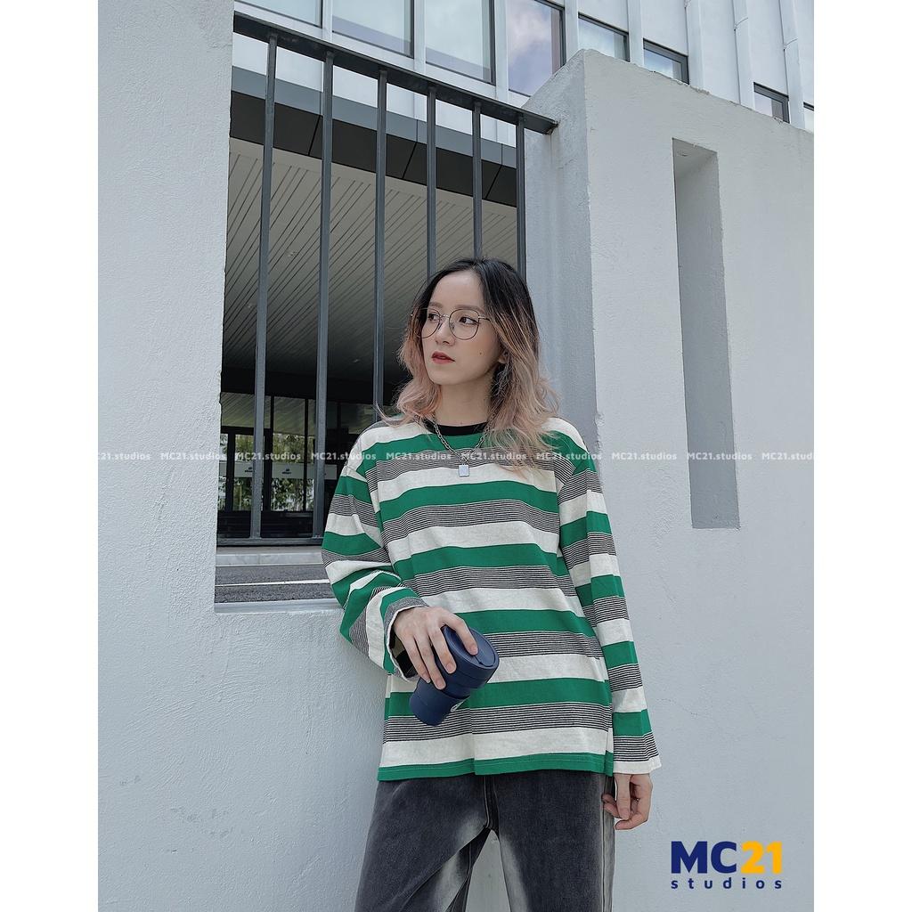 Áo nỉ kẻ ngang MINION CLOTHING freesize form vừa sweater Ulzzang Streetwear Hàn Quốc chất da cá cao cấp A3035