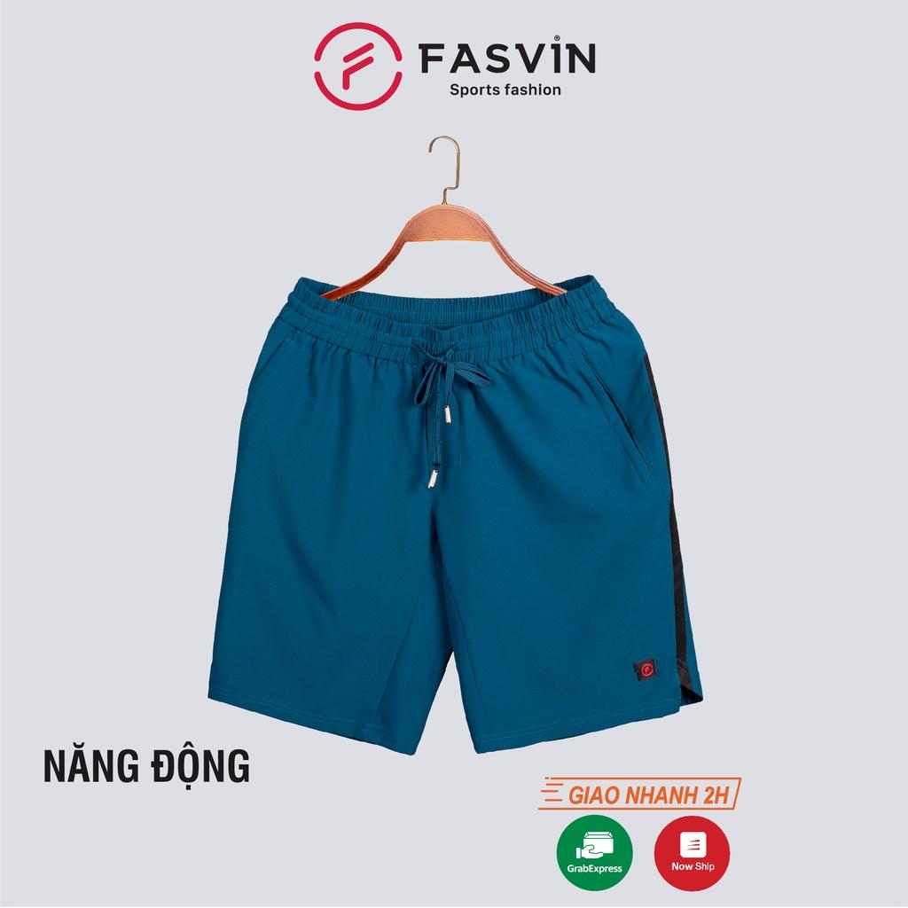 Quần short thể thao nam Fasvin S21435.HN chất liệu cao cấp mềm mịn thoải mái