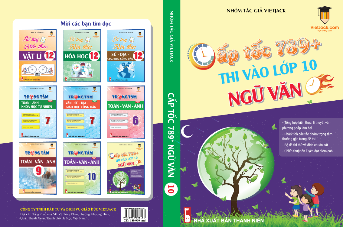 Cấp tốc 789+ ôn thi vào 10 môn Ngữ Văn
