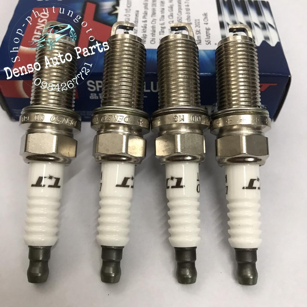 Bugi Denso Titanium chân dài mã KH20TT cho xe ôtô Innova-Fortuner-Hilux
