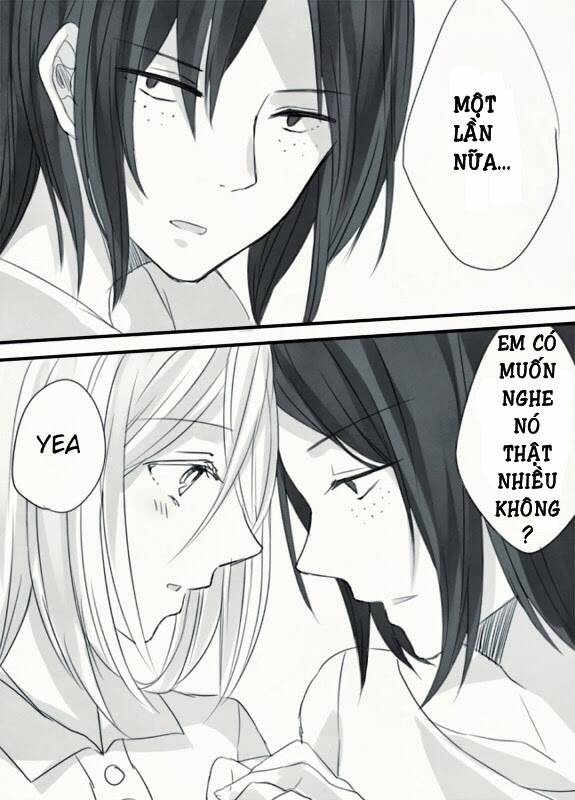 đại chiến titan - doujinshi về các cô gái chapter 50 18