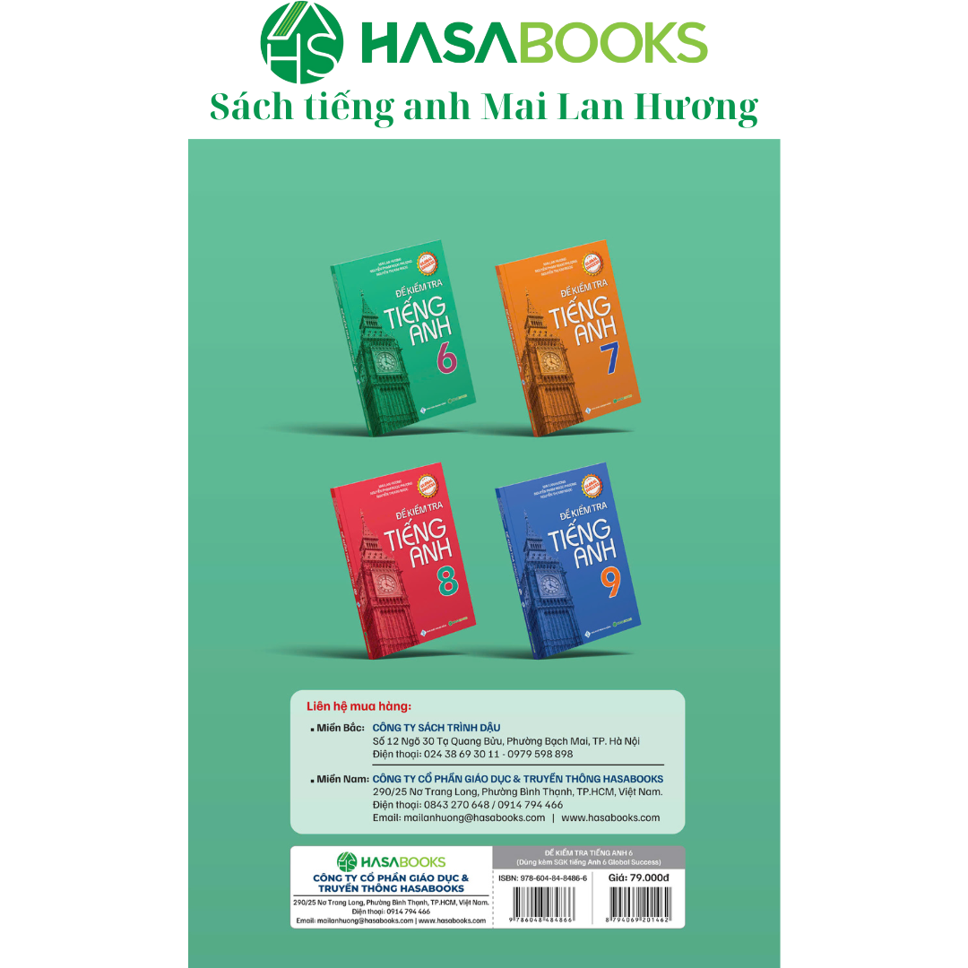 Đề Kiểm Tra Tiếng Anh 6 Global Success - Mai Lan Hương