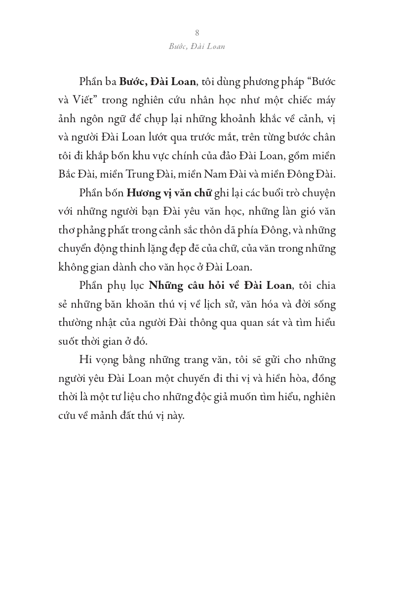 Sách Bước, Đài Loan (Văn Trẻ)
