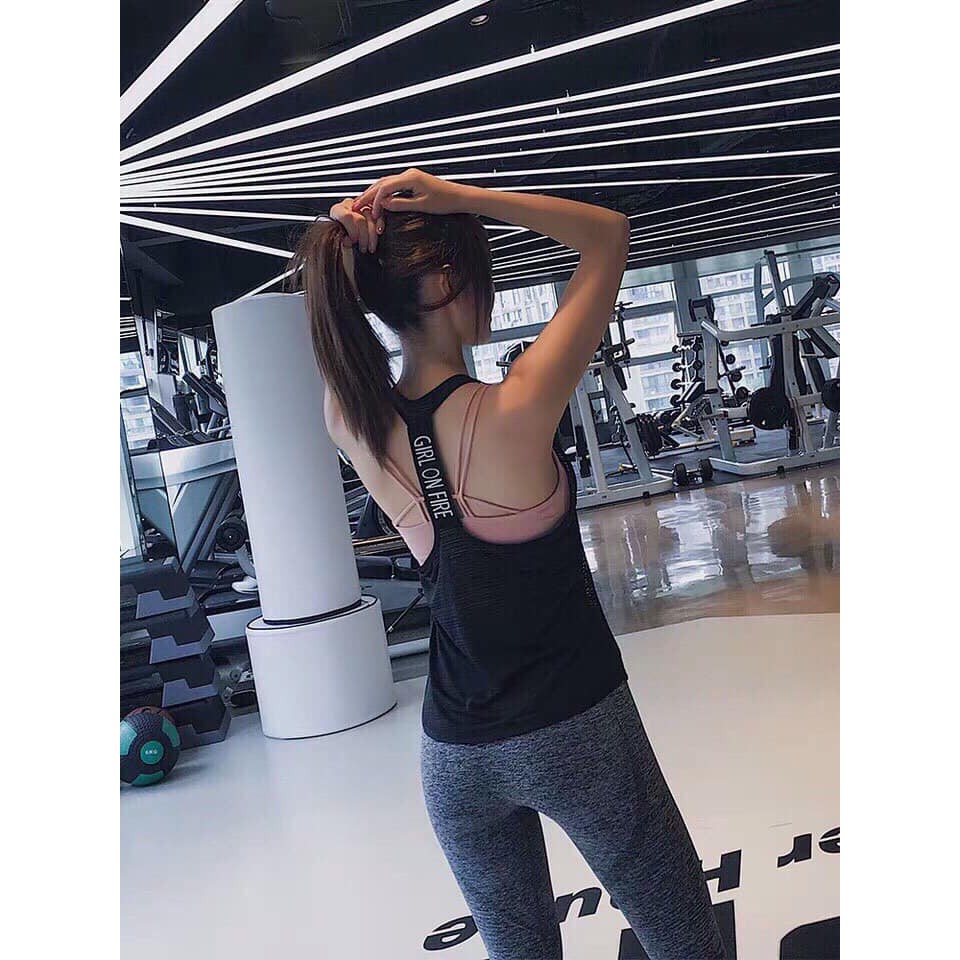 ÁO TANK TOP TẬP GYM NỮ HÀNG LOẠI 1