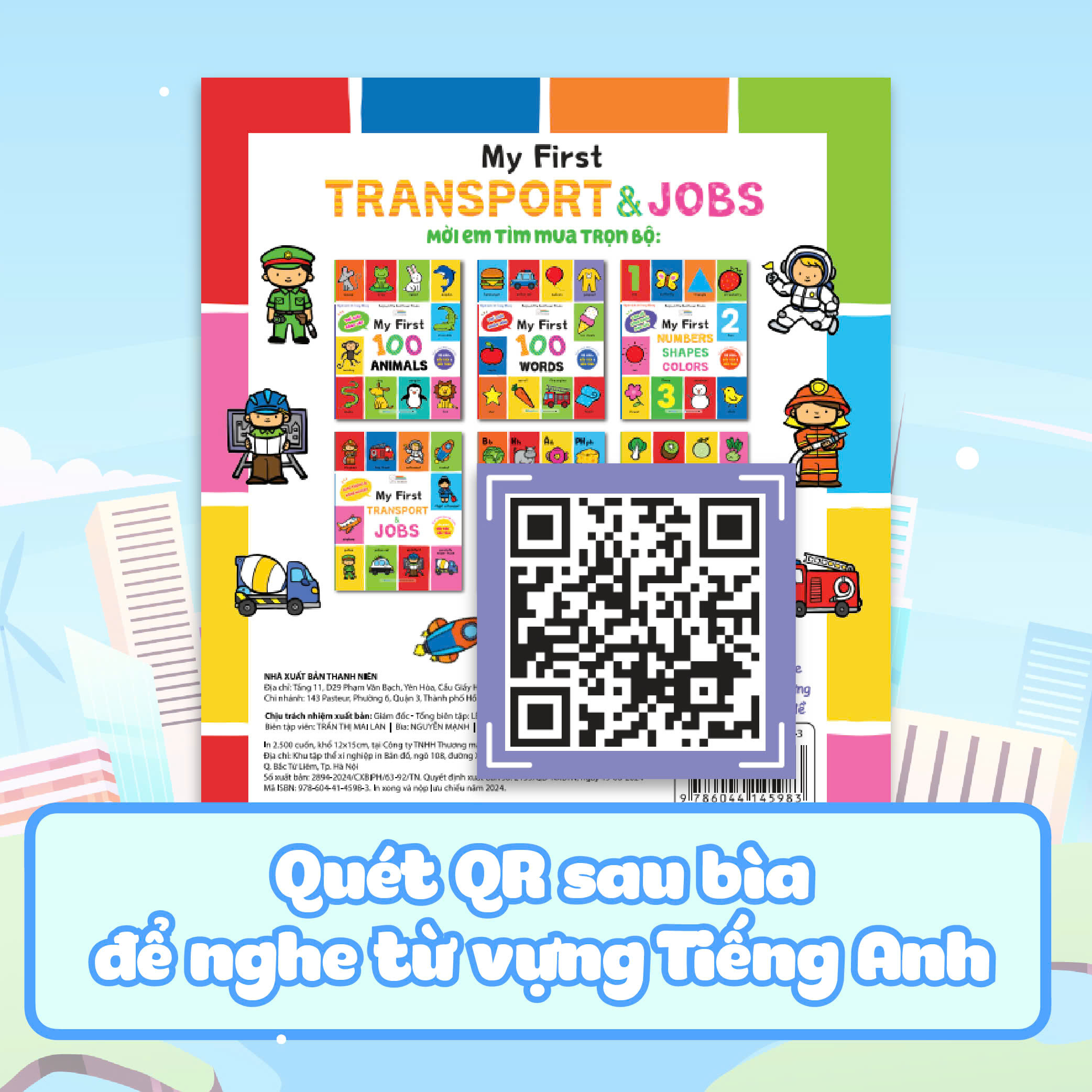 My First Transport &amp; Jobs - Giao thông &amp; Nghề nghiệp