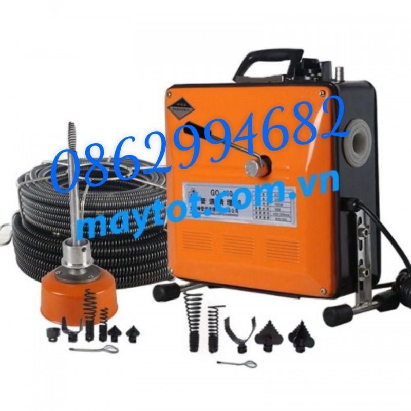 Máy thông tắc cống GQ 150 công suất 1800w kèm theo máy dây phi 16+6 đầu thông ,phi 18 ,phi 22 + 6 đầu thông