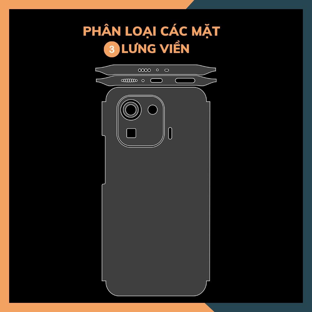 Dán dẻo PPF Mi 11 Pro 5G trong suốt hoặc nhám , chống trầy xướt, giữ nguyên vẻ đẹp ban đầu