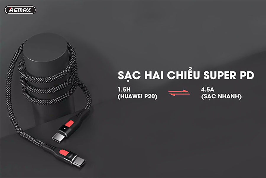 Cáp Sạc Nhanh REMAX RC151A-I- Hàng Chính Hãng