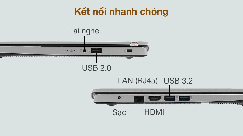 Laptop Acer Aspire A315-58-35AG i3 1115G4/4GB/256GB/Win11 - Hàng Chính Hãng