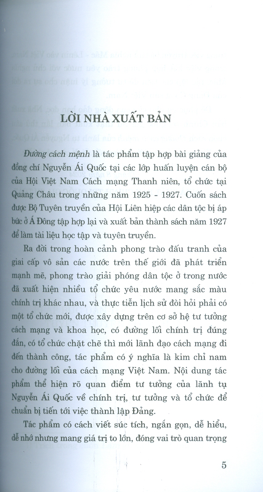 Đường Cách Mệnh (Tái bản 2024) - Hồ Chí Minh