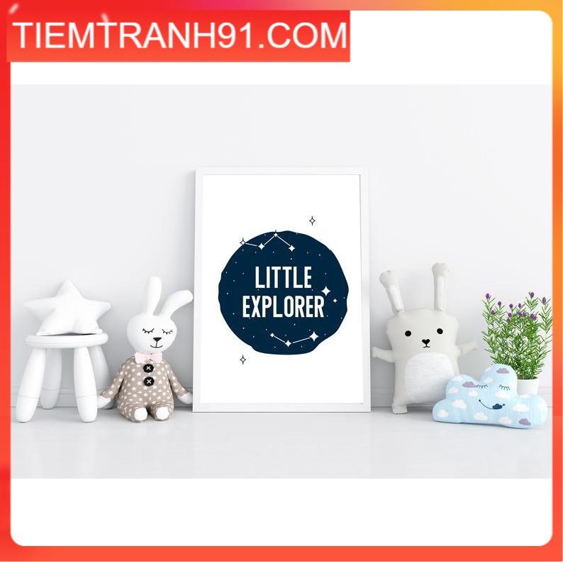 Tranh treo tường | Tranh cho bé-Space Wall Art for Kids 108 , tranh canvas giá rẻ