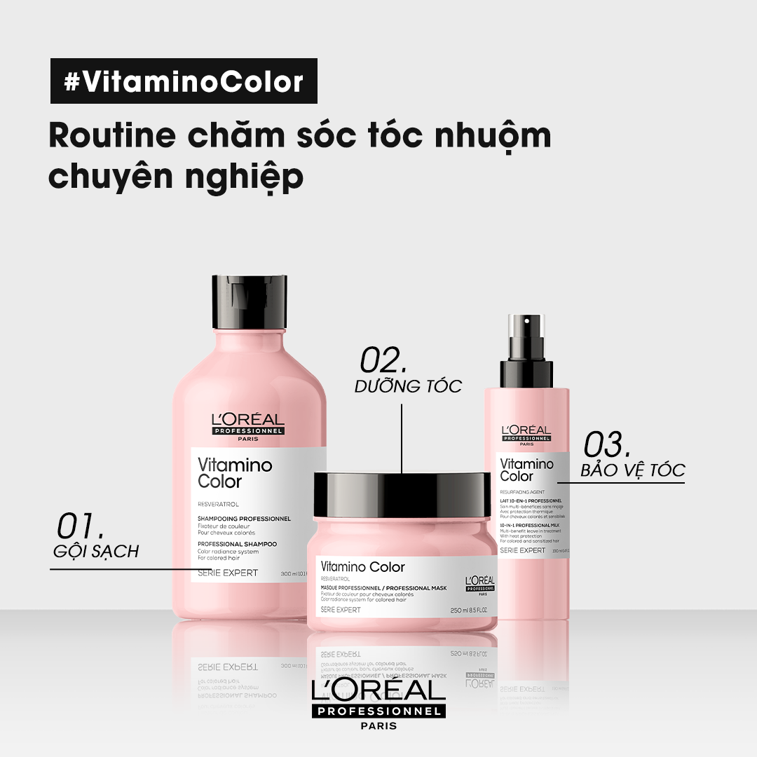 XỊT DƯỠNG ĐA NĂNG 10 TRONG 1 DÀNH CHO TÓC NHUỘM SERIE EXPERT COLOR 10 IN 1 PERPECTING MULTIPURPOSE SPRAY 190ML