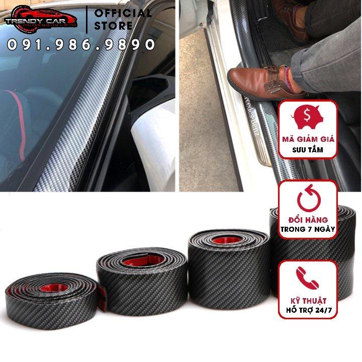 Nẹp carbon chống xước, nẹp nhựa trang trí vân carbon Nẹp carbon chống xước, nẹp nhựa trang trí vân carbon