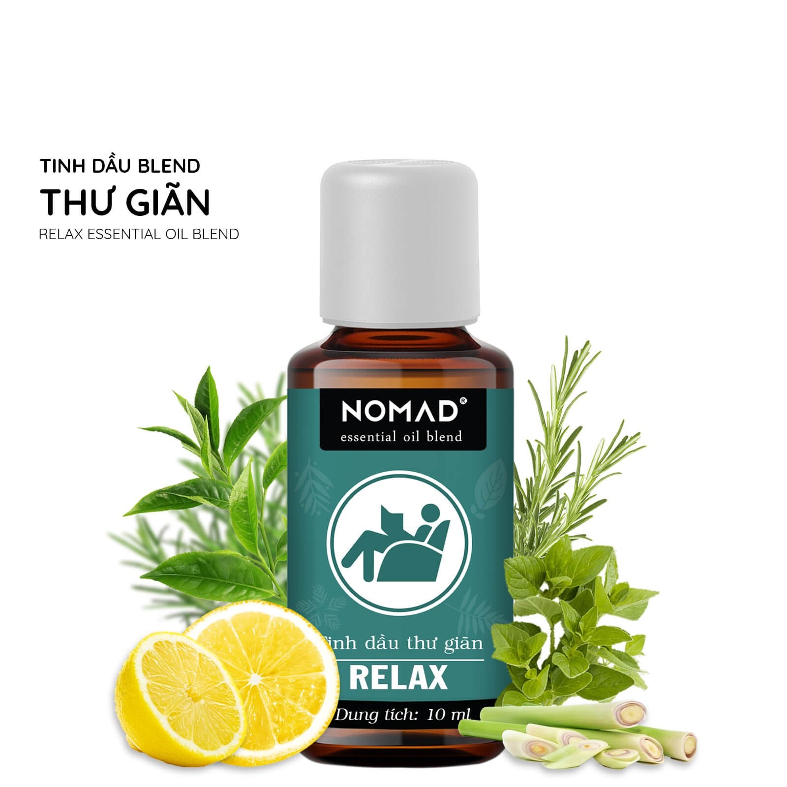 Tinh Dầu Thư Giãn Nomad Essential Oil Blend - Relax