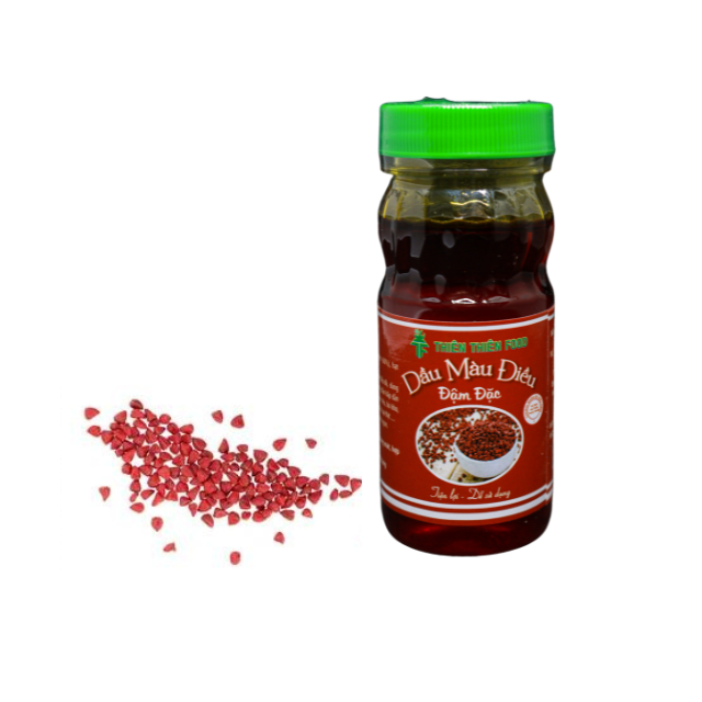 Combo 6 chai Màu Dầu Điều Đậm Đặc  100ml Thiên Thiên Food