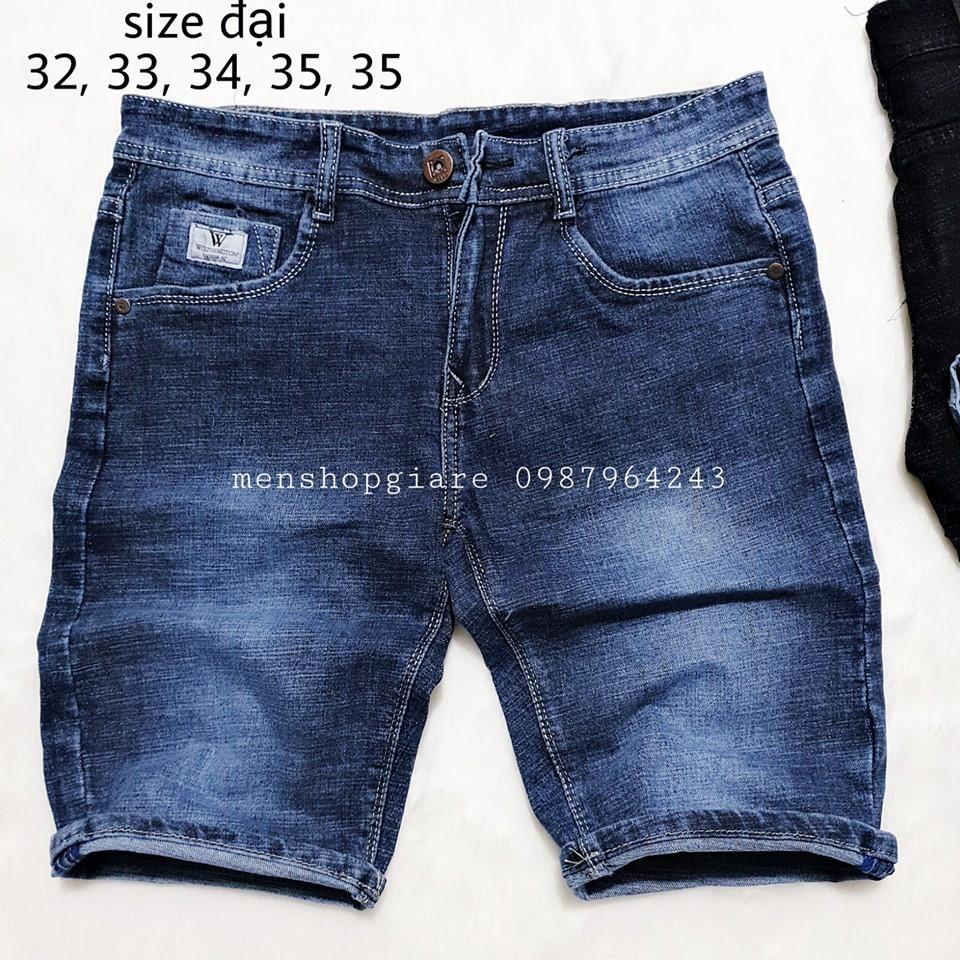 QUẦN SHORT JEAN NAM CO GIÃN SIZE ĐẠI