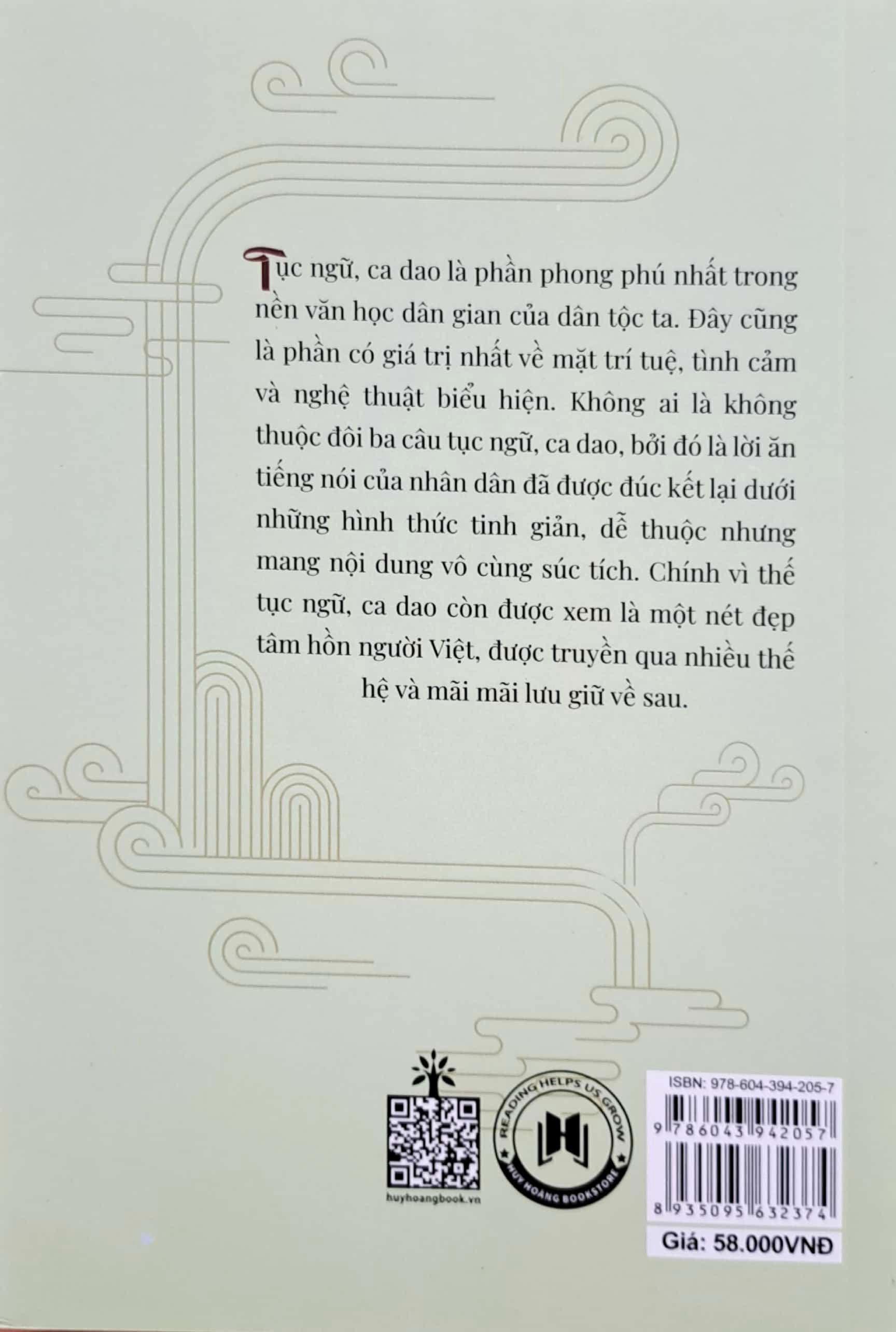 Tục Ngữ Ca Dao Việt Nam (Tái Bản 2022)