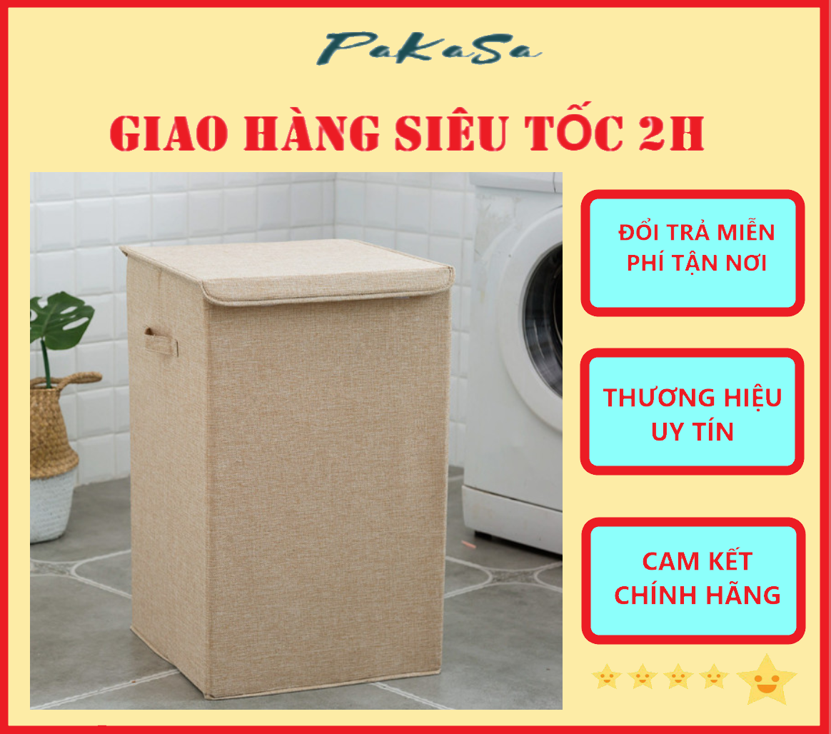 Hộp Đựng Quần Áo Lưu Trữ Tiện Dụng KT 63*40*40cm - Chính Hãng