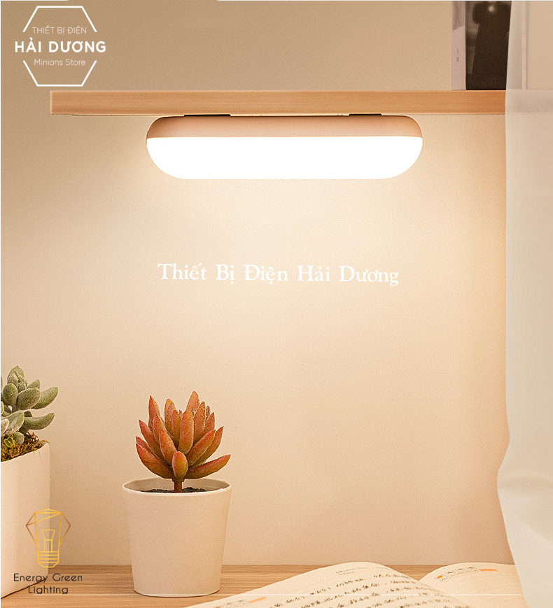 Đèn Led đọc sách học bài làm việc WH-B10 dán tường - dán tủ - Dung lượng pin lớn - Có video