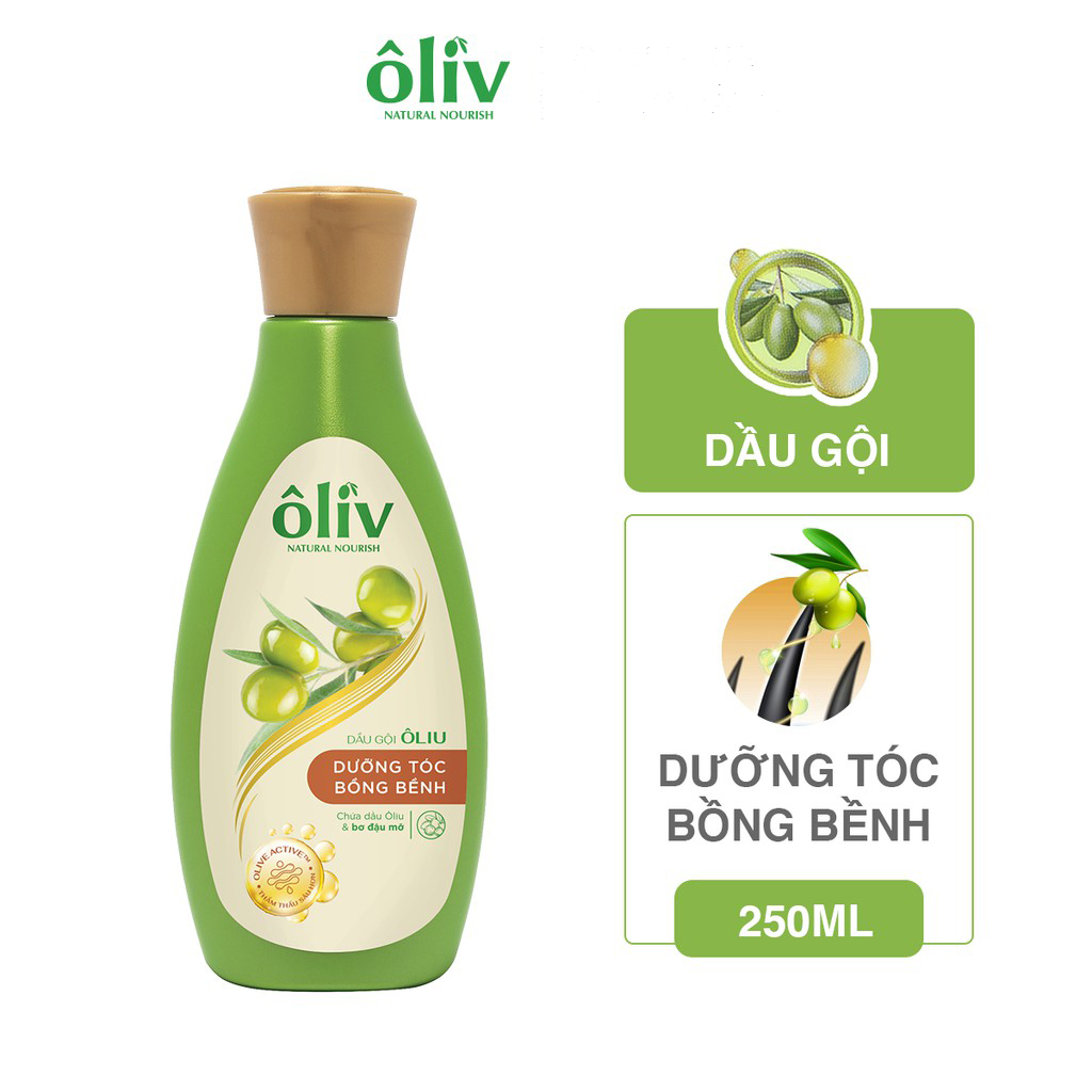 Dầu Gội Ôliv Natural Nourishing Chứa Ôliu và Bơ Đậu Mỡ Dưỡng Tóc Bồng Bềnh