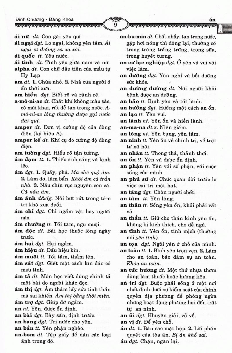 Ngôn Ngữ Việt Nam - Từ Điển Tiếng Việt - ảnh 11