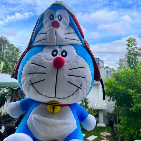 Nón bông Doraemon phim Nobita và Vùng Đất Lý Tưởng Trên Bầu Trời 2023 - Sản Phẩm Có Bản Quyền - Phân Phối Bởi Teenbox