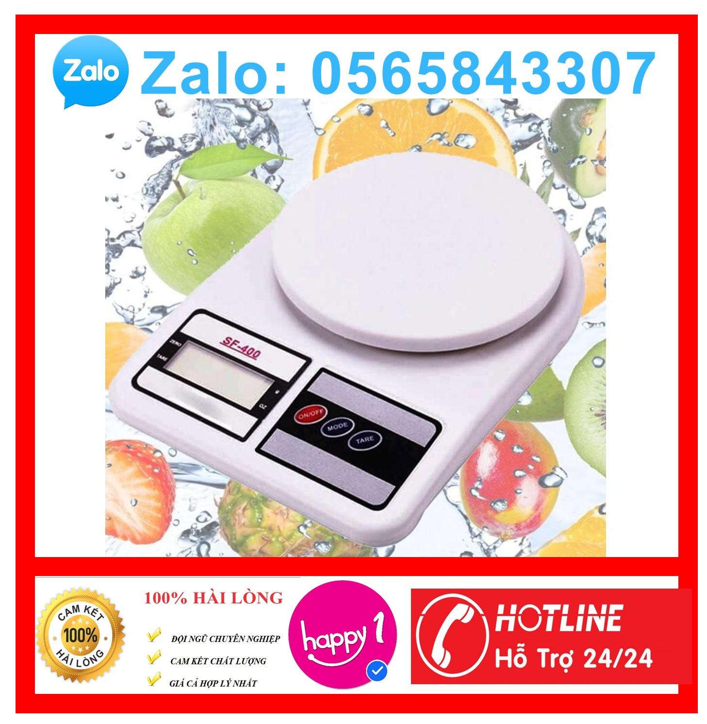 Cân Điện Tử Mini nhà bếp SF400 max 7Kg - Mặt tròn