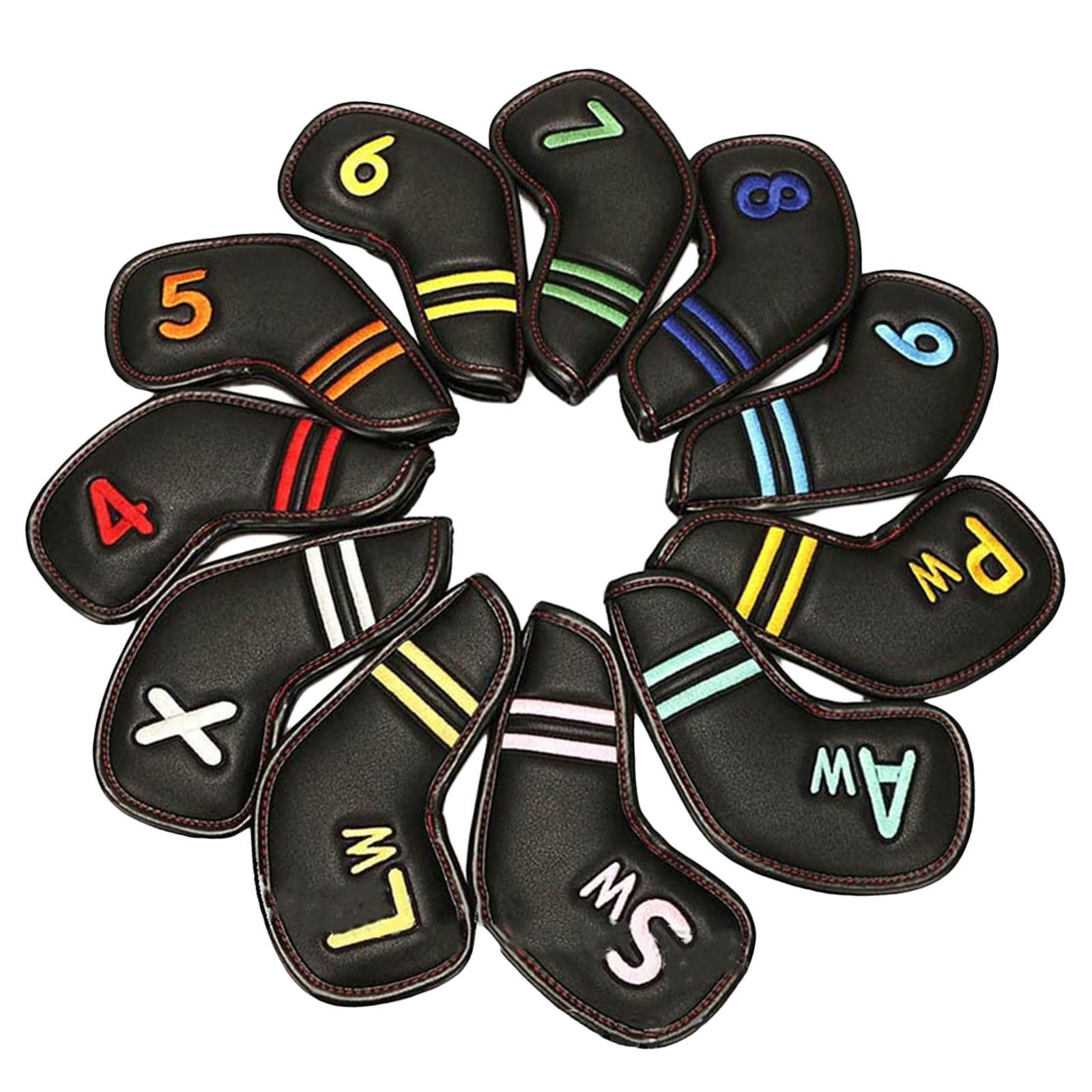 Durable Golf Iron Headcover Head Cover Wedges Club Protection Case