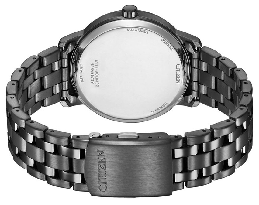 Đồng Hồ Nam Citizen Dây Thép Không Gỉ BM7465-84E - Mặt Đen