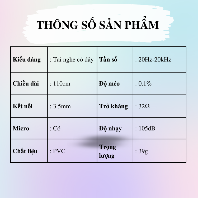 Tai Nghe Nhét Tai Có Dây SF878 - Hiệu Ứng Âm Thanh Vòm - Cổng Kết Nối 3.5mm Phổ Biến, Micro Đàm Thoại To Rõ Ràng