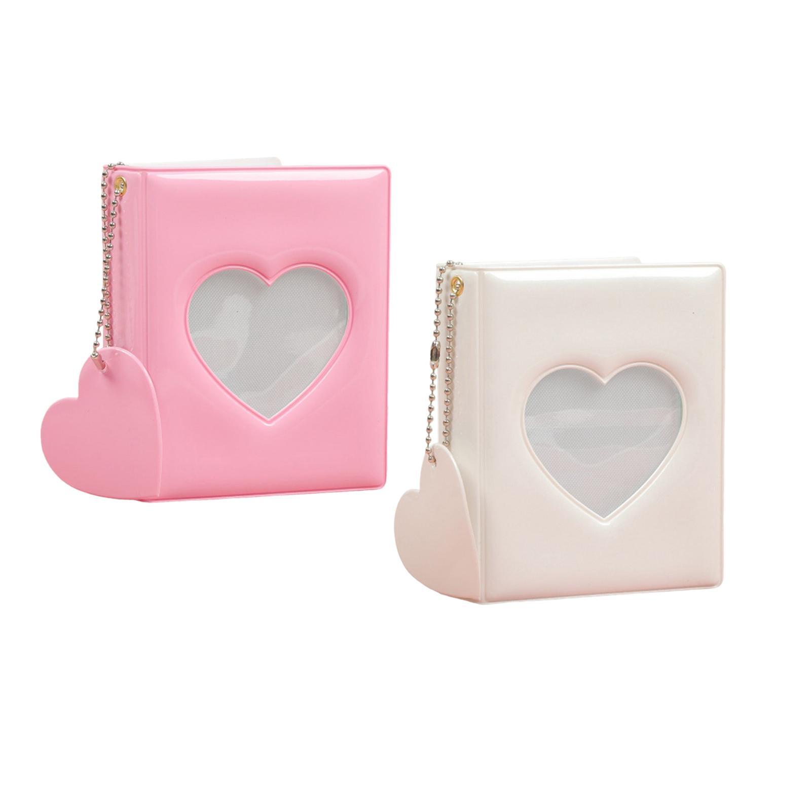 2Piees Portable 3 inch Photo Card Holder Mini Picture Album