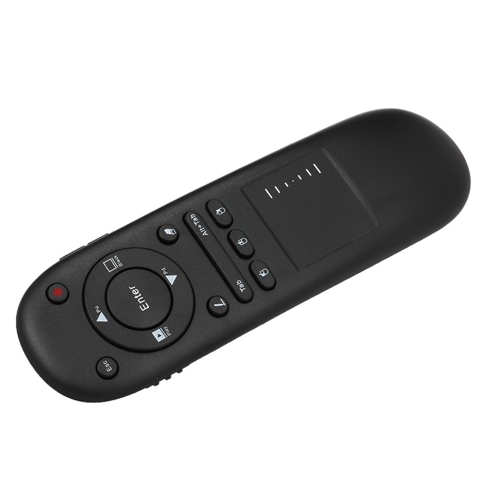 Điều khiển từ xa không dây VIBOTON 504T Laser Pointer 2.4G PPT Presenter Bàn di chuột cầm tay cho Android TV Box