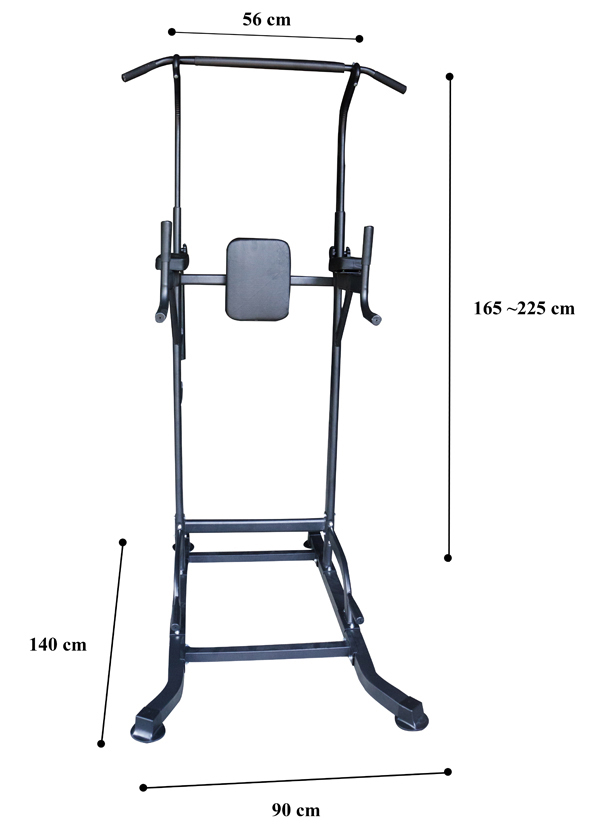 Xà Đơn Xà Kép Đa Năng T056 Điều Chỉnh Chiều Cao Di Động Đại Nam Sport + Kèm Găng Tay Tập Xà