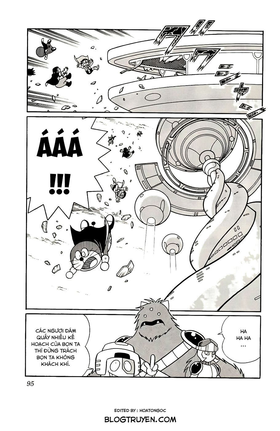 doraemon - nobita và những hiệp sĩ không gian chapter 4 19