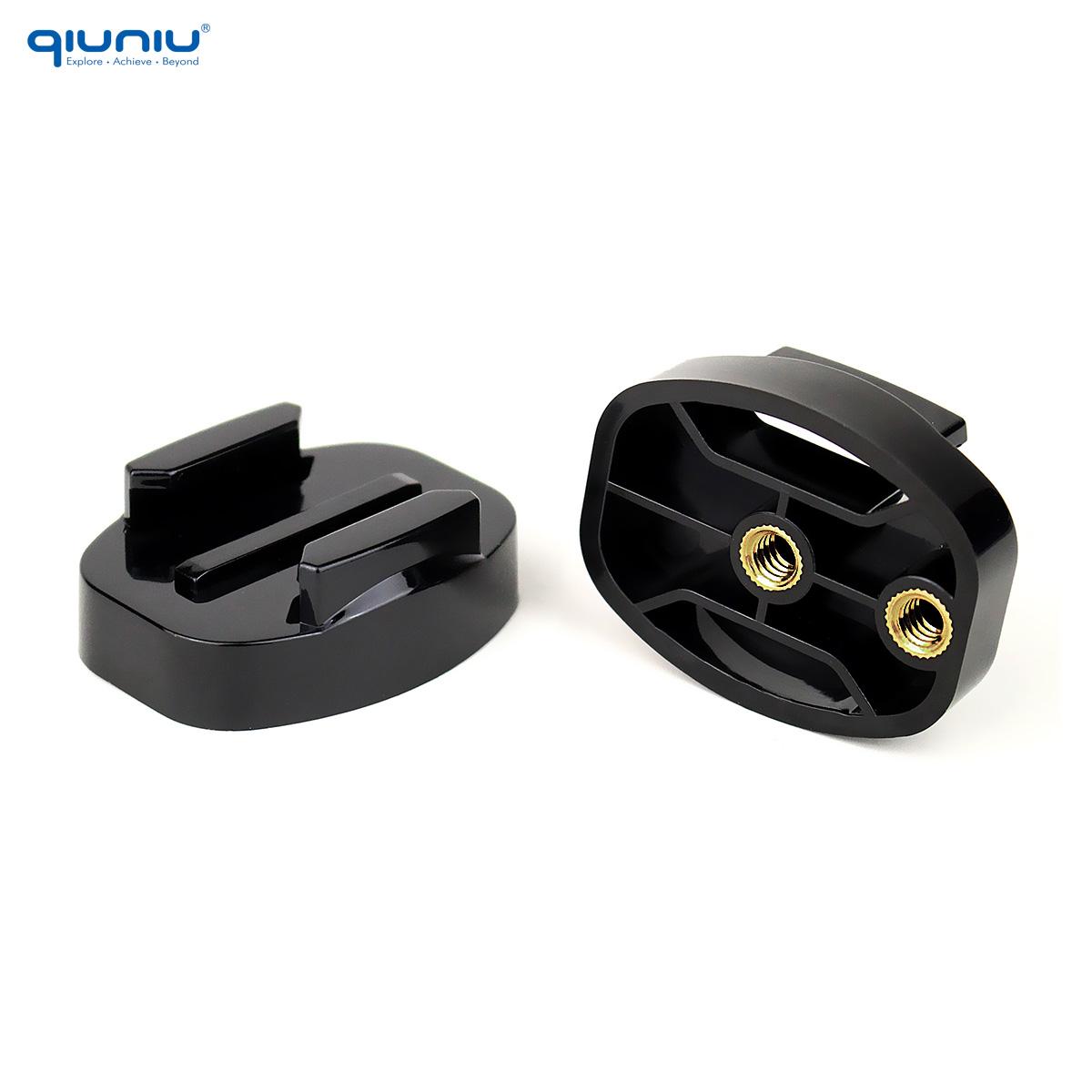 Nhanh Chóng Phát Hành Gắn Chân Máy Adapter Xoay 360 Độ Xoay Mũ Bảo Hiểm Khóa Gắn Cho GoPro Hero 11 10 9 8 7 6 5 Insta DJI SJCAM