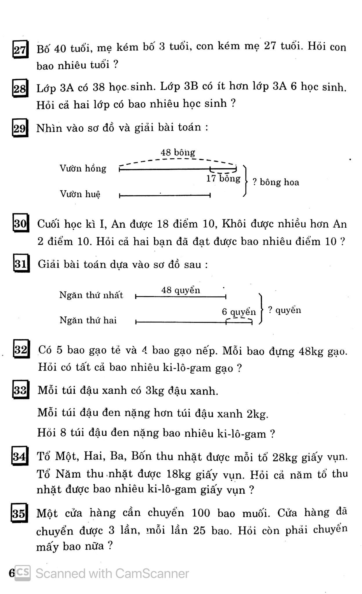 Các Bài Toán Đố Lớp 4