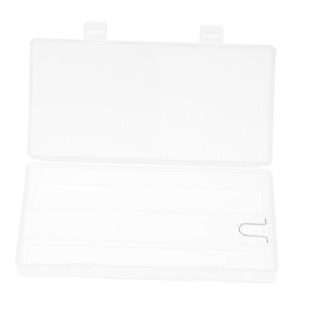 Transparent Battery Organizer Storage Case Holder Box For 18650 Batteries