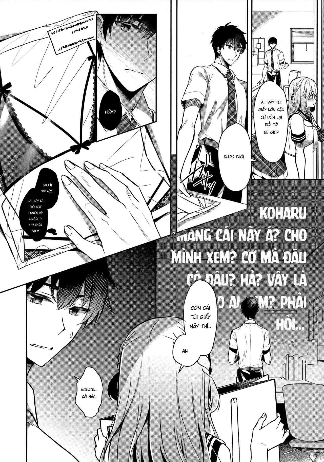 cô bạn thưở nhỏ và bộ đồ lót quyến rũ chapter 3 7