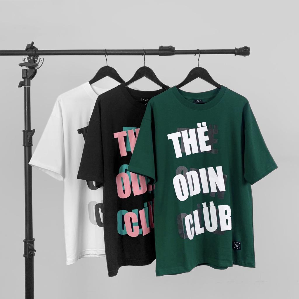 Áo thun oversize THE ODIN CLUB, áo phông tay lỡ form rộng nam nữ ODIN, Local Brand ODIN CLUB