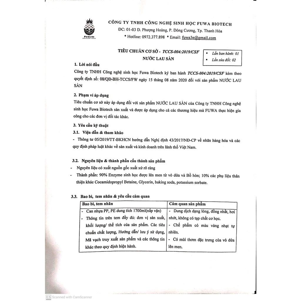 Nước lau sàn Hương Quế Hữu Cơ, Lau Sàn Gỗ, Lau Sàn Nhà Đuổi Muỗi, Côn Trùng 100% từ thảo mộc không hóa chất (1000ml)