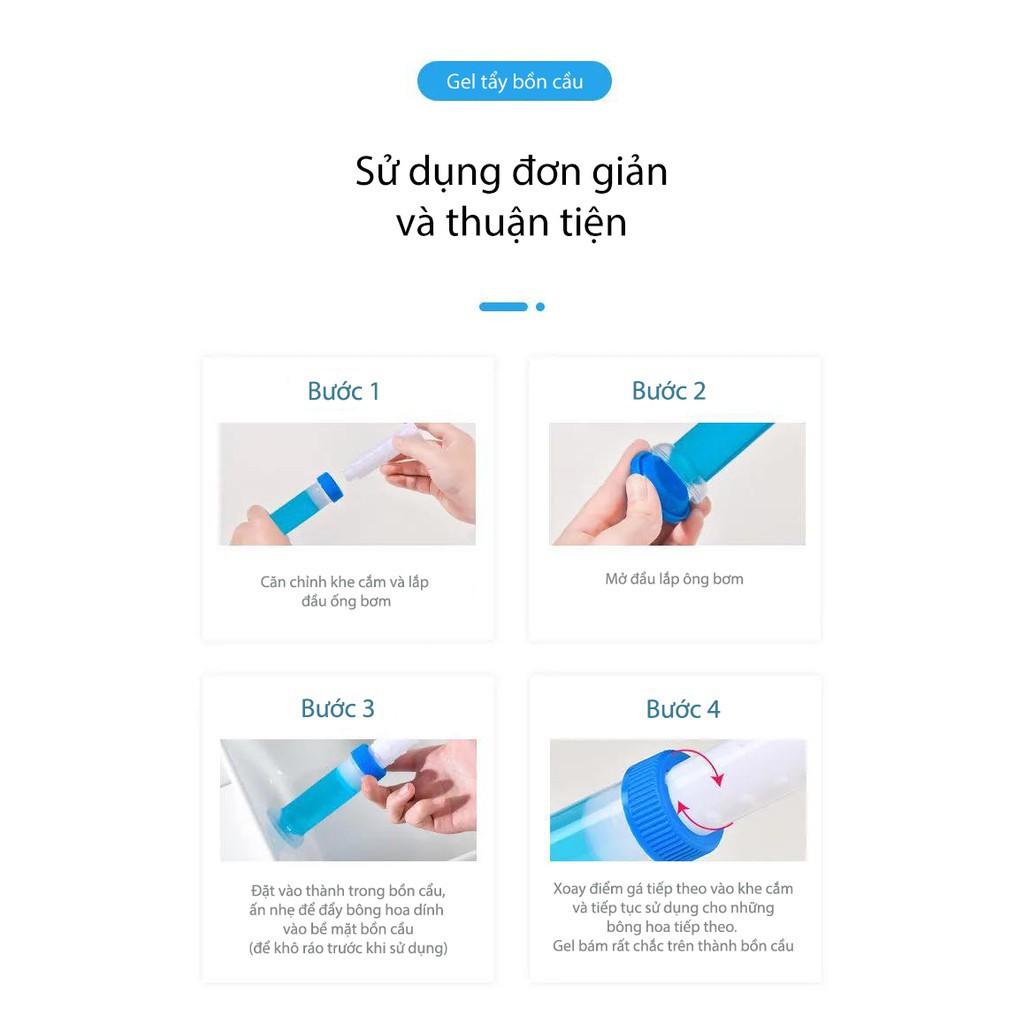 Gel Thơm Khử Khuẩn, Khử Mùi, Diệt Khuẩn Toilet, Bồn Cầu Tiện Dụng Thông Minh Với 6 Loại Hương Thơm Dễ Chịu 88281