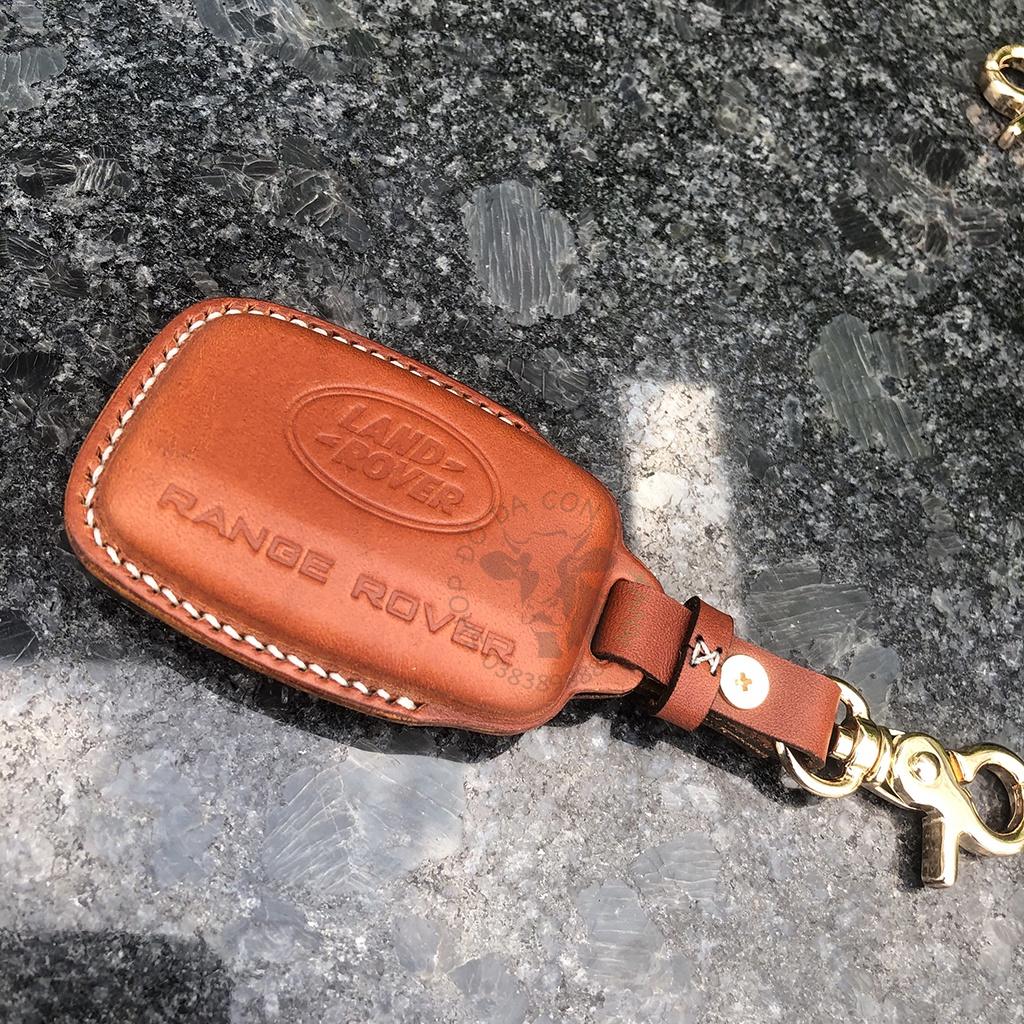 Bao da dành cho chìa khóa Range Rover, RangeRover Handmade da thật 002