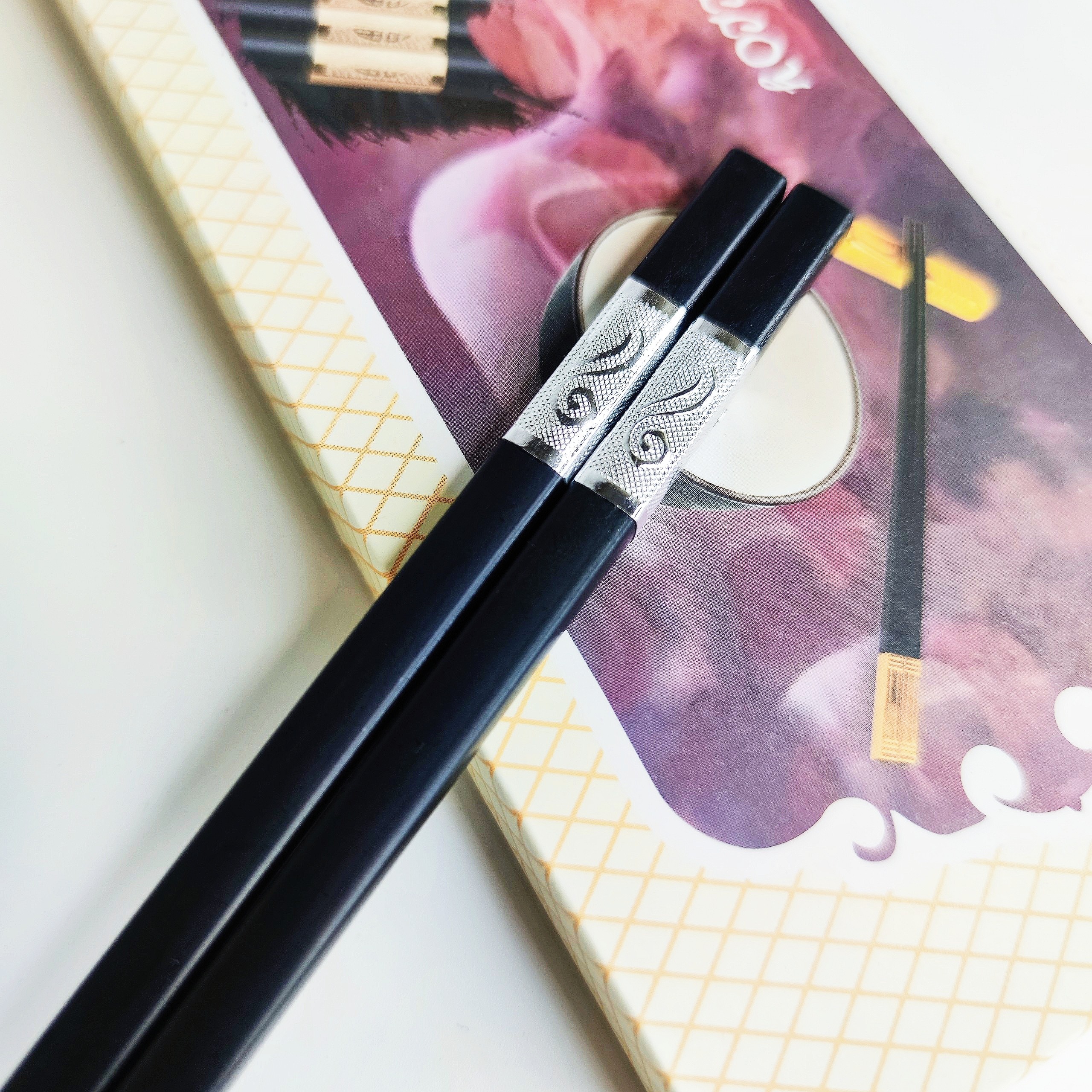 Bộ 10 đôi đũa hợp kim nhựa Acrylic cao cấp MFA HK-2-Bac
