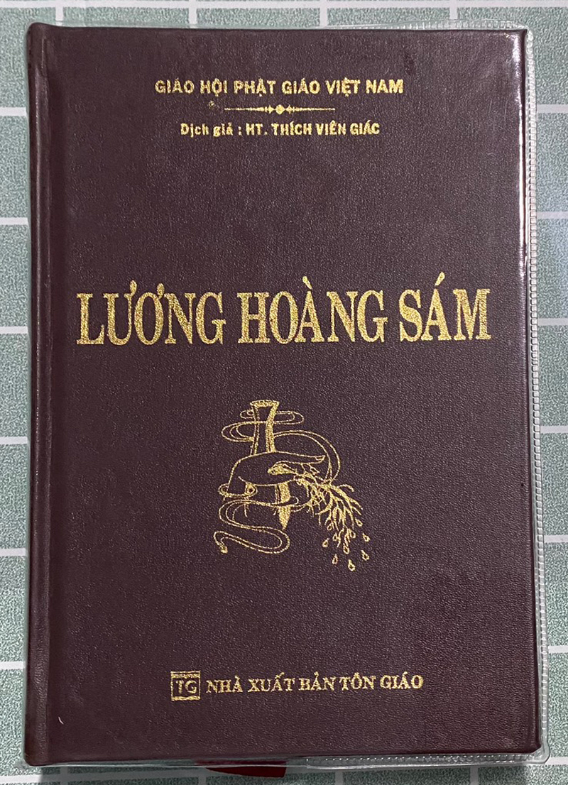 Lương Hoàng Sám - HT:  Thích Viên Giác (bìa cứng da)