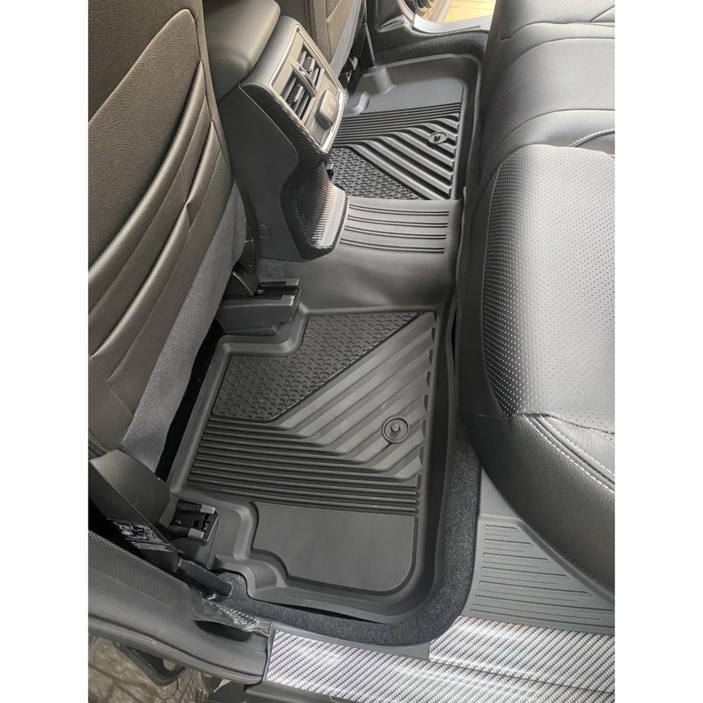 Thảm lót sàn Subaru Forester 2018- đến nay Nhãn hiệu Macsim 3W chất liệu nhựa TPE đúc khuôn cao cấp - màu đen