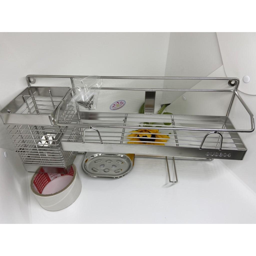 Kệ nhà tắm đa năng inox 304 cao cấp đựng nhiều thứ tiện lợi, sạch sẽ gọn gàng chắc chắn inox 304 Hcm