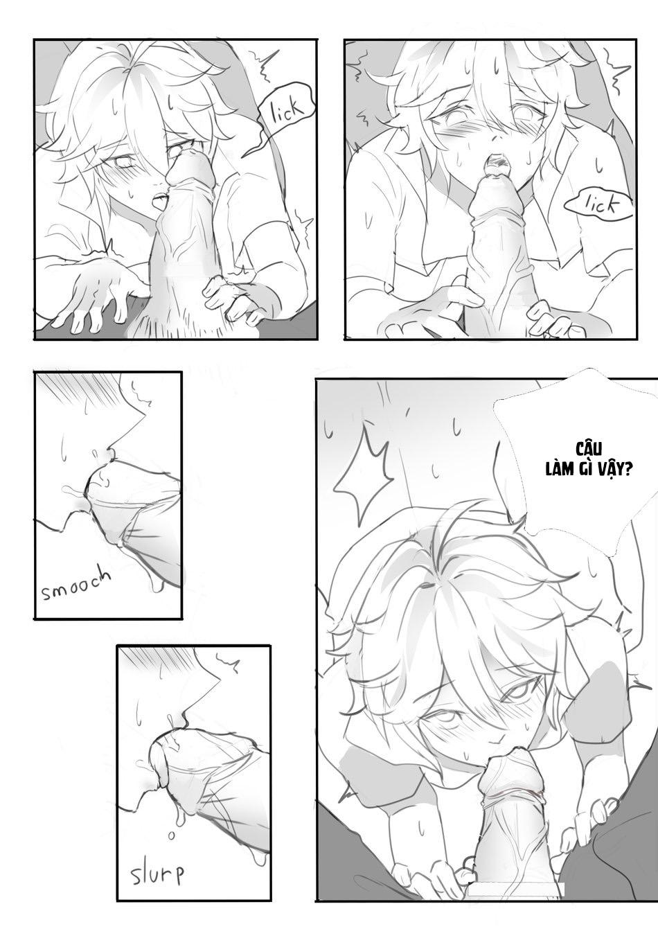 màu mè hoa lá hẹ | cg art kèm thoại chapter 66 12