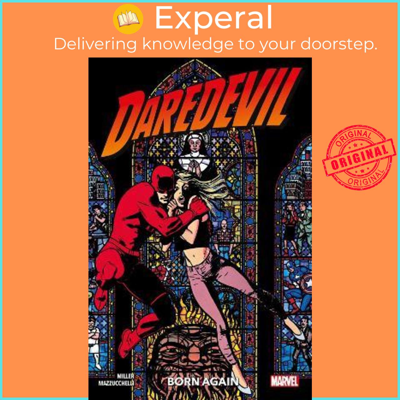 Sách - Daredevil: Born Again by Frank Miller,David Mazzucchelli (UK edition, paperback)