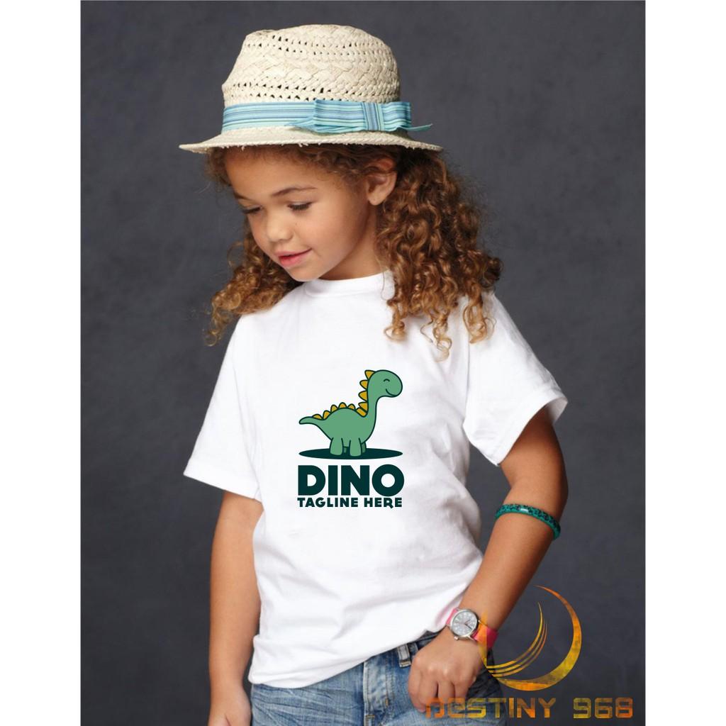 Áo gia đình 4 người - Áo gia đình Khủng Long Dino - Đồng phục gia đình họa tiết chữ - Đồ đôi mẹ và bé - destiny968