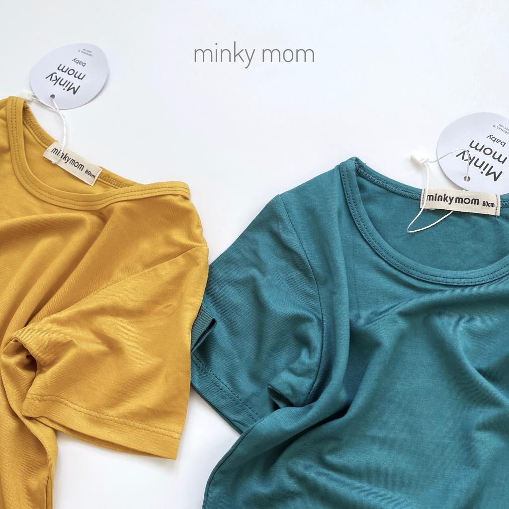 Bộ cộc thun lạnh Minky mom